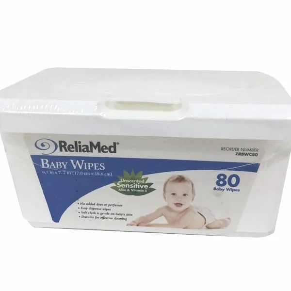 Wholesale Manufacturer From China Ultra Soft Baby Cleansing Wipes in Plastic Box Case