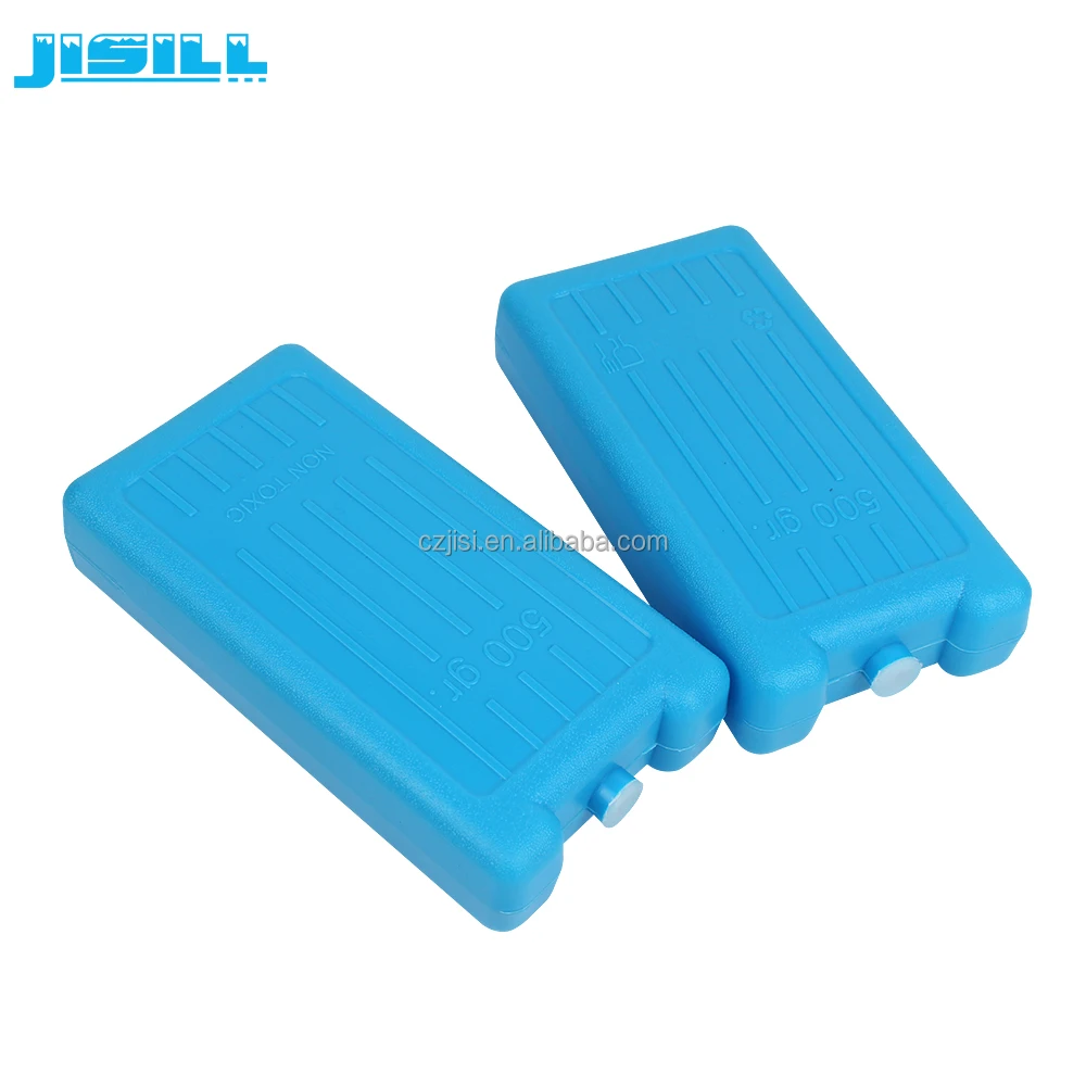 Reusable HDPE Plastic Ice Packs Cooler Brick for Food Cold Storage