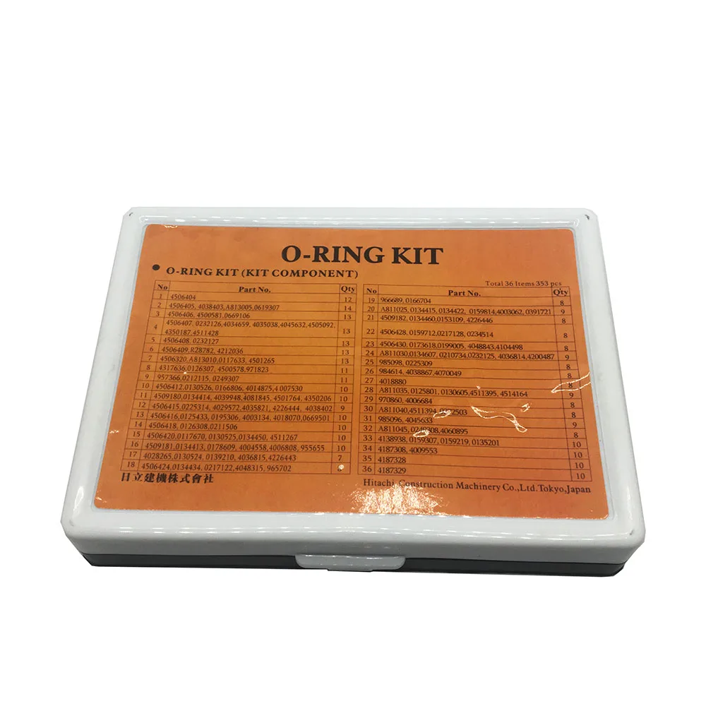 Hitachi O Ring Kit Box For Excavator And Construction Machines With Cheap Price Buy O Ring Kit O Ring Kit Hitachi O Ring Kit Product On Alibaba Com