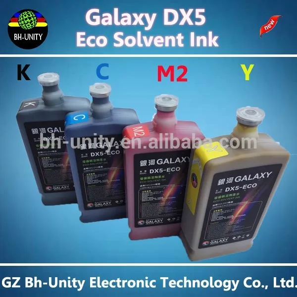 Galaxy original dx5 Eco solvente de tinta para Plotter pegatina - China  Galaxy original dx5 Eco solvente de tinta, Galaxy dx5 Eco solvente de tinta  para Plotter de adhesivo