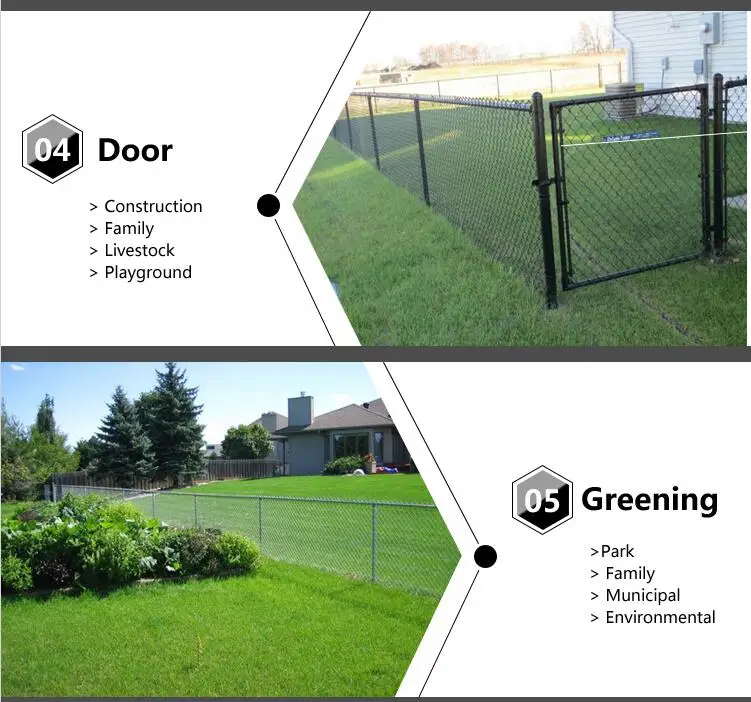product wholesale high quality cheap 55cm galvanized steel posts farm chain link fence panels-11