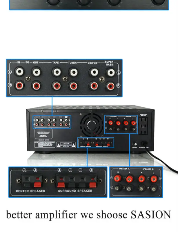 Philippines Promac Av502 Db Dj 5.1ch Stereo Home Audio Professional