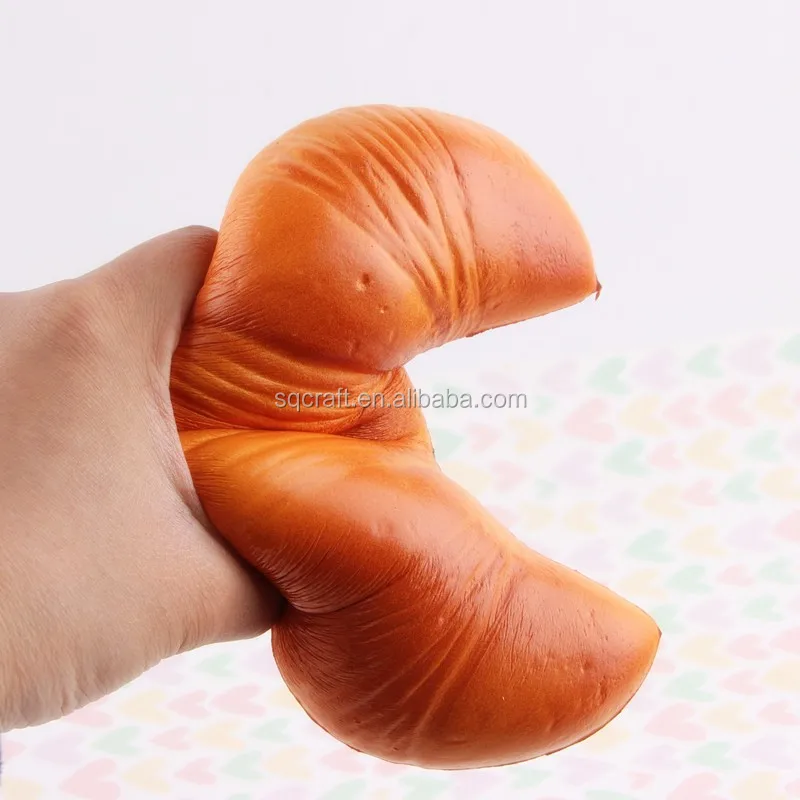 2017 Лучшая Цена Круассан Squishy Медленным Повышением Искусственная Товаров Со Склада