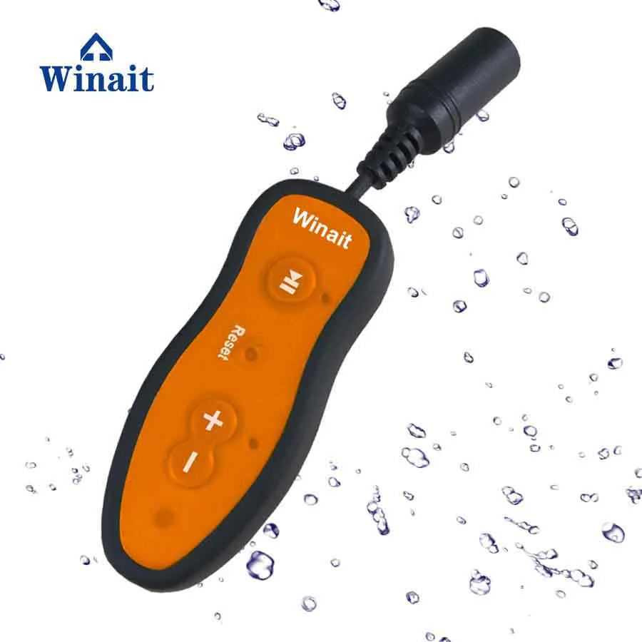Winait, новый дизайн, Водонепроницаемый MP3-плеер 8 ГБ, цифровой MP3-плеер для плавания