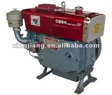 
 Однодизельный двигатель cylider ZS1100 с водяным охлаждением  