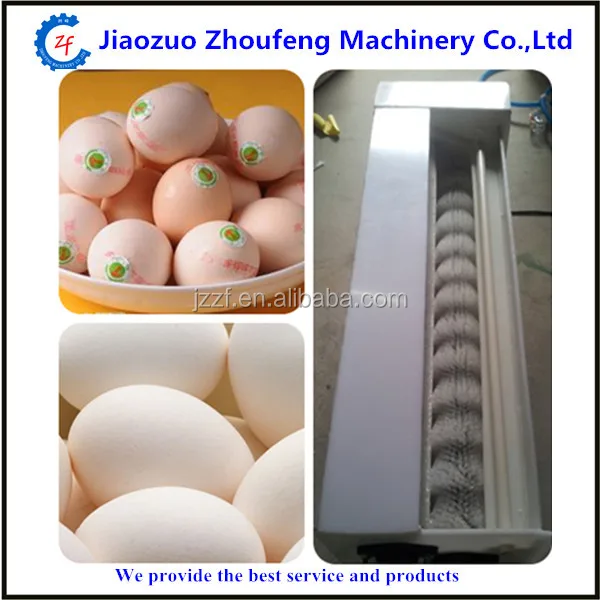 industrial brush chicken egg washing machine/egg