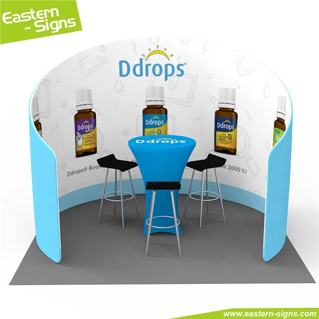 8ft Tradeshow Modular Exhibition System Booth