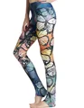 2016 Women Yoga Pants Ninth Pants Spandex Legging Gym Sportswear Quick Dry Breathable Fitness Slim Tights