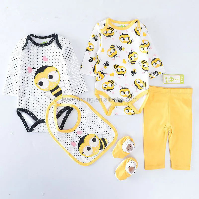 Ropa De Bebé Al Por Mayor,5 Uds.,Mono De Bebé,Lyette - Buy Bebé Mono  Layette,5 Unids Bebé Mono Layette,Ropa Niño 5 Unids Bebé Mono Layette  Product on 