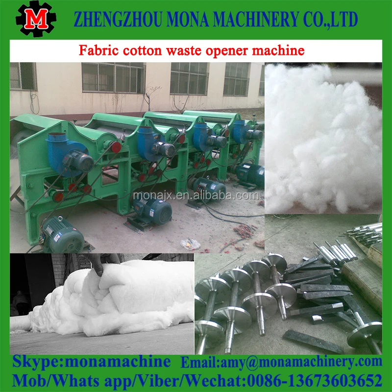 
Factory Direct Supplier Textile opening machine/Microfiber opening machine 