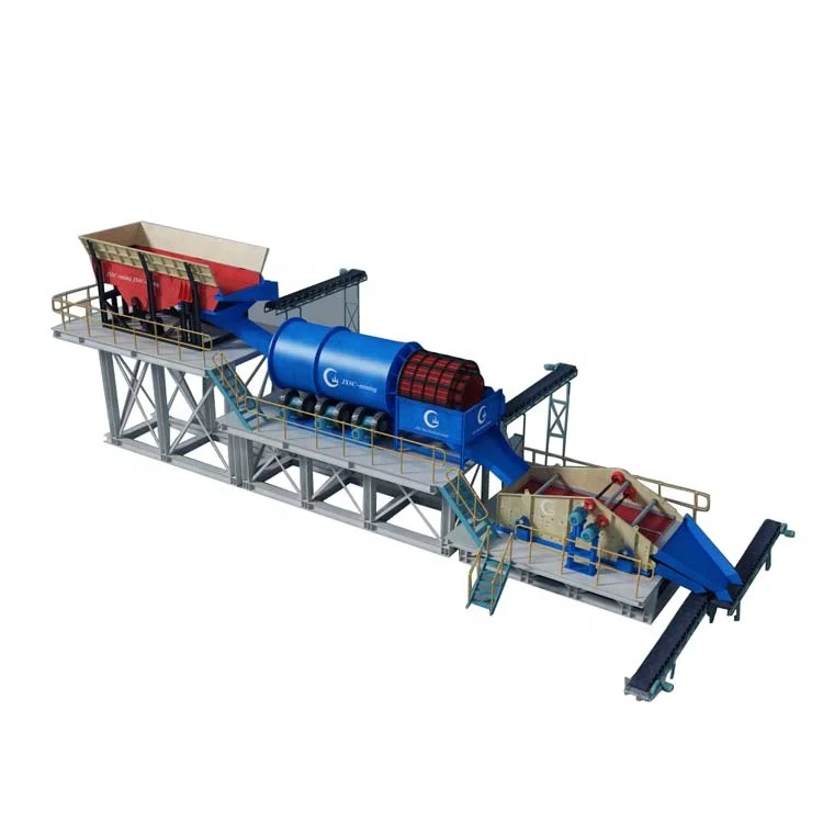 80TPH Diamond Mining Machine Diamond Equipment Separator in Russia Jubilee Mine Site