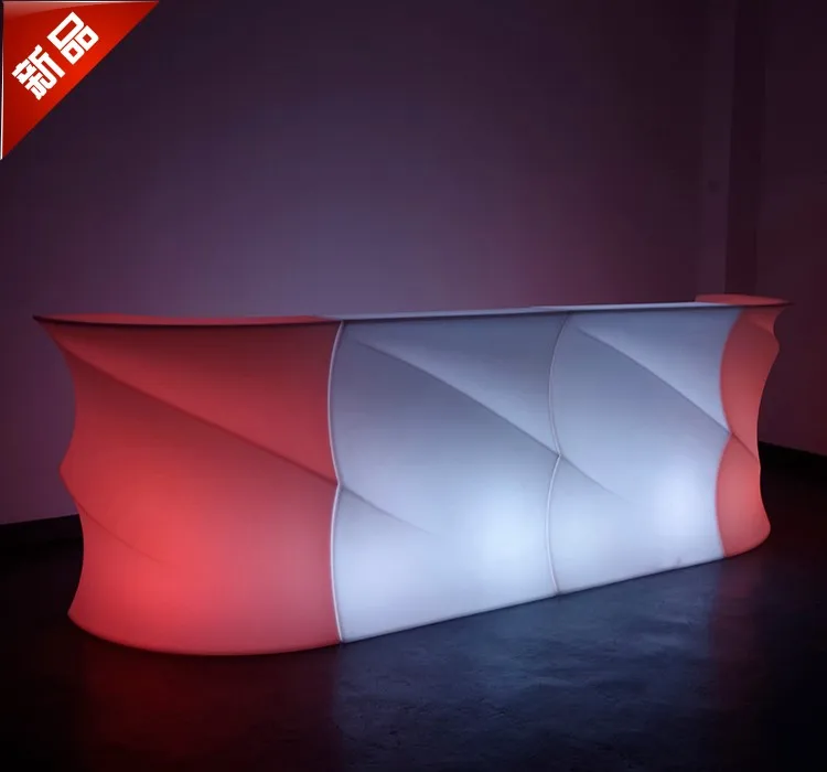 Современная перезаряжаемая барная стойка с подсветкой