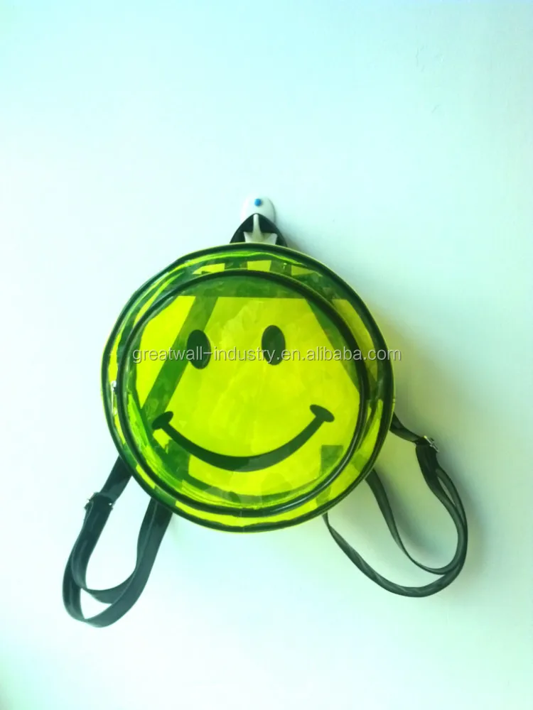 smiley face backpack