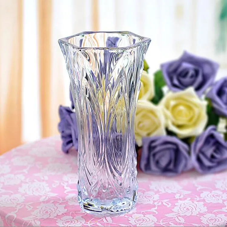 2022 оптовая продажа красивых ПРОЗРАЧНЫХ Стеклянных ВАЗ для цветов украшения