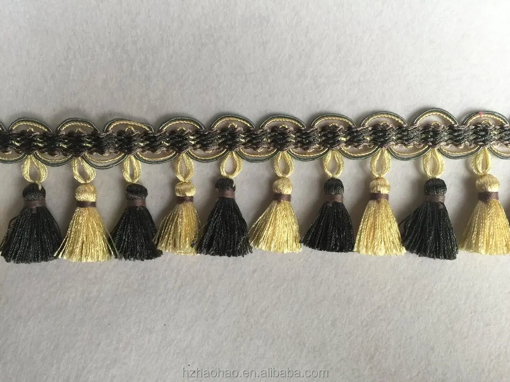 Декоративные занавески с бахромой оптом