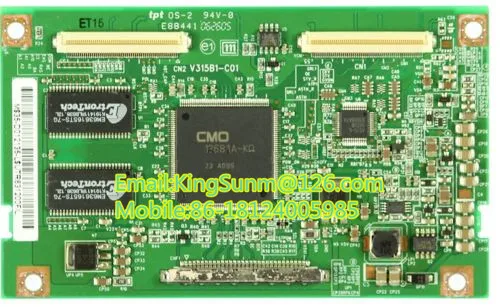 【Especial de Año Nuevo 2021】Controlador LCD de placa T-Con controlador LCD Logic Board V315B1-C01 original para Samsung 