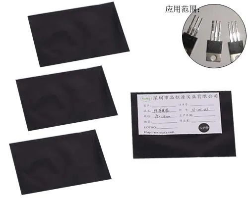 Lightweight Static Control Poly Black Conductive Plastic Bags of Bubble Plastic Bag