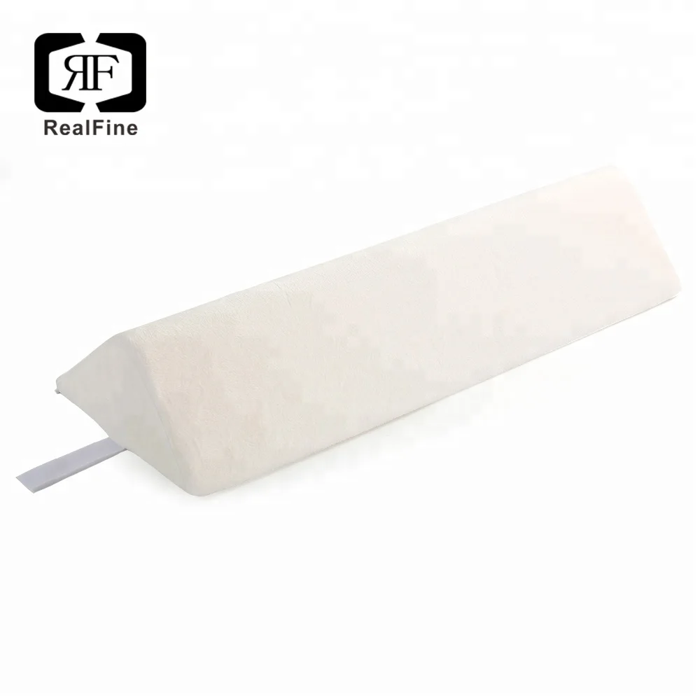 Triangle Shaped Folding Contour Leg Elevator Bed Wedge Memory Foam Pillow