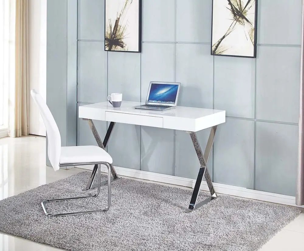 Standard Size High Tech Computer Desks / Wood Computer Table Pictures