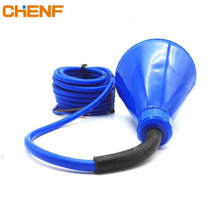 Electrical and Mechanical 2M Cable Water Pump Float Switch Plastic Float Level Controller for Sewage Liquid Media Type