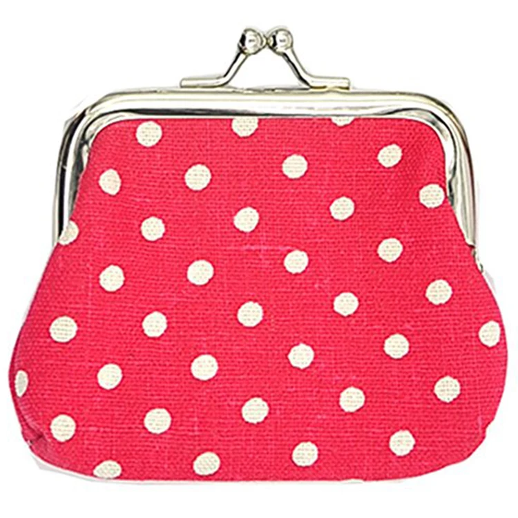 Холщовый Подарочный Кошелек для монет ювелирных изделий кошелек с застежкой