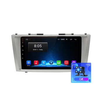 Wholesale 2G+32G Android 4G Car Radio Multimedia Video Player Navigation GPS WiFi 2 din For Toyota Camry 40 50 2007 2008 no DVD