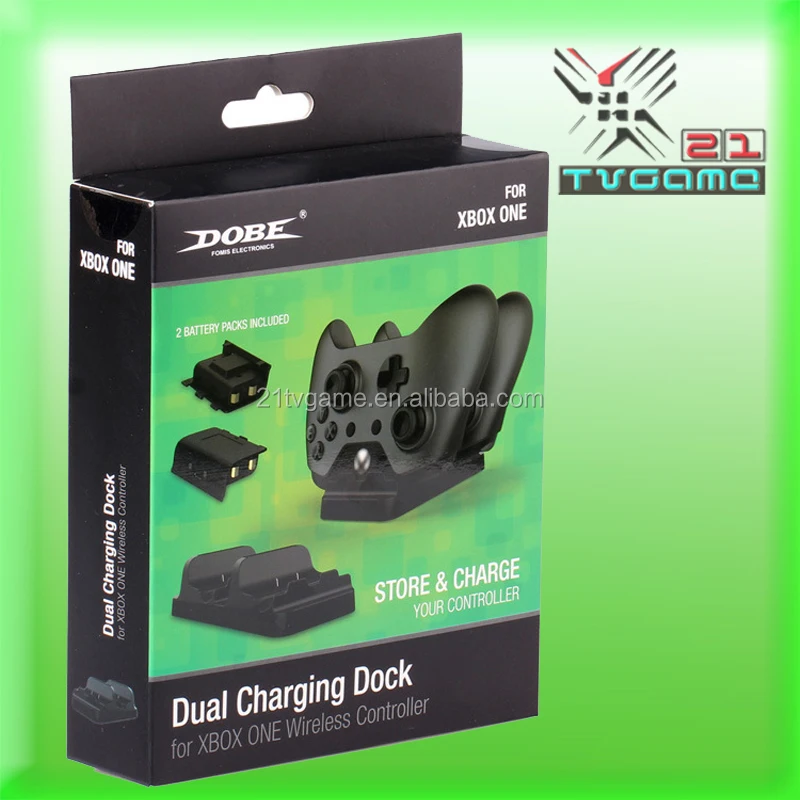 
Новое поступление, зарядное устройство с двумя зарядными док-контроллерами + 2 перезаряжаемых аккумулятора для игрового контроллера Xbox One 