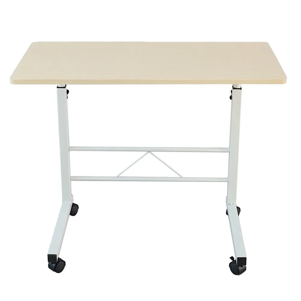 Small computer store trolley desk