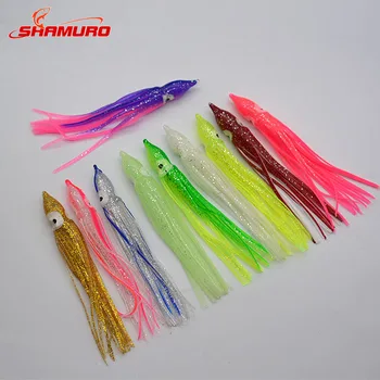 Wholesale Multi Color Fishing Lures Set Octopus skirt Baits Combo Squid Lure