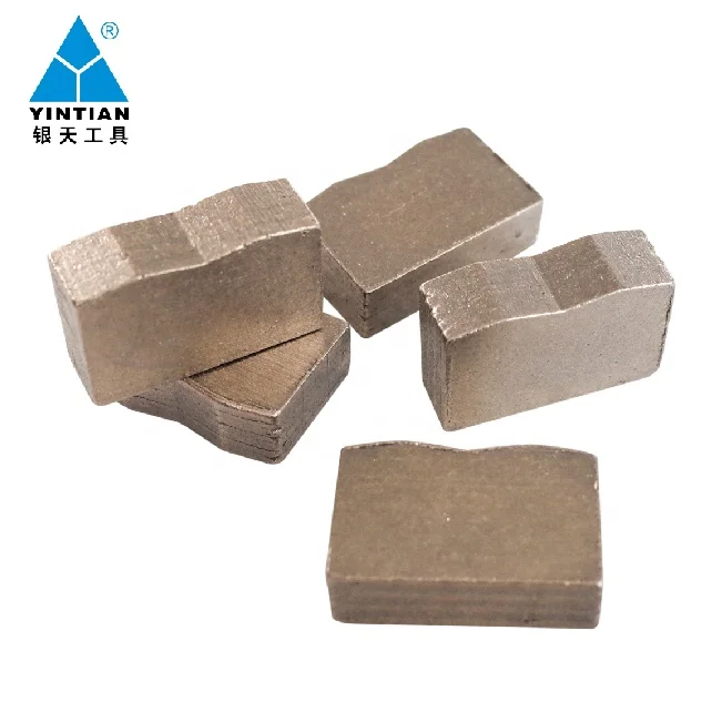 
Высококачественные алмазные сегменты для резки мрамора, базальта, известняка, гранита, песчаника 