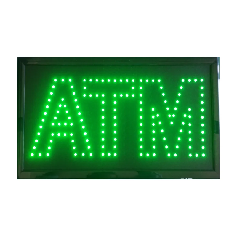 Wholesale Manufactures Led Advertising Business Signs 19*10 inch ATM Merry  Christmas Sign Led Letter Open Signs Factory From