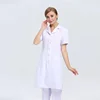 Femme, manches courtes, blanc