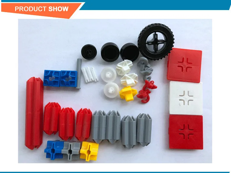 Образования детей пластиковые Просвещения Игрушки небольшие строительные