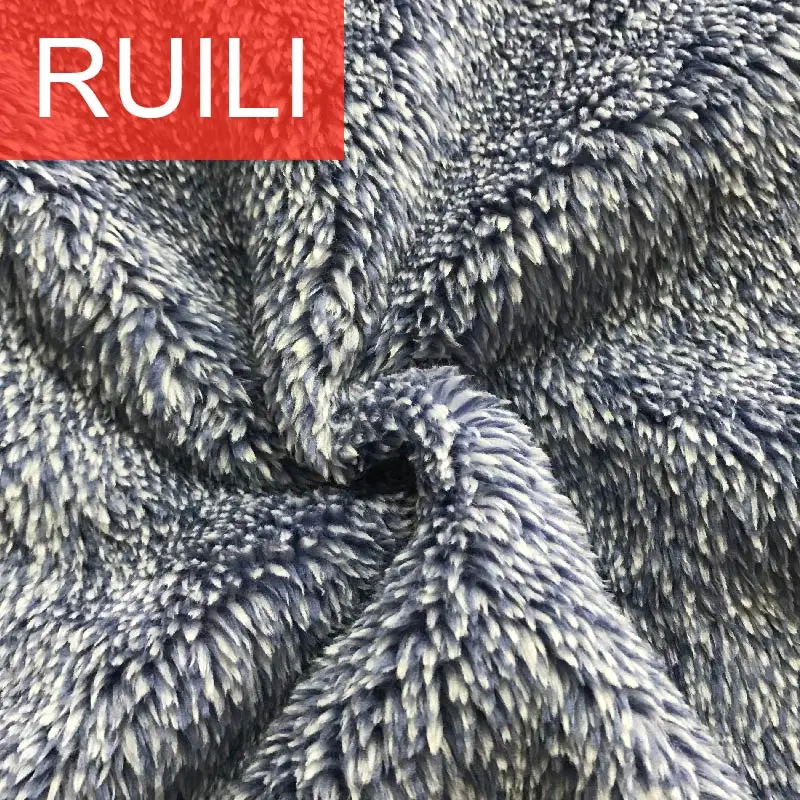 double sides kation printed sherpa fabric for clothes wear - buy