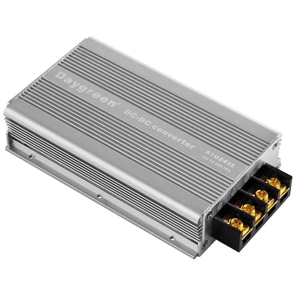 24V To 12V Converter 20A 240W - Waterproof DC Step Down For Trucks, Boats, Solar