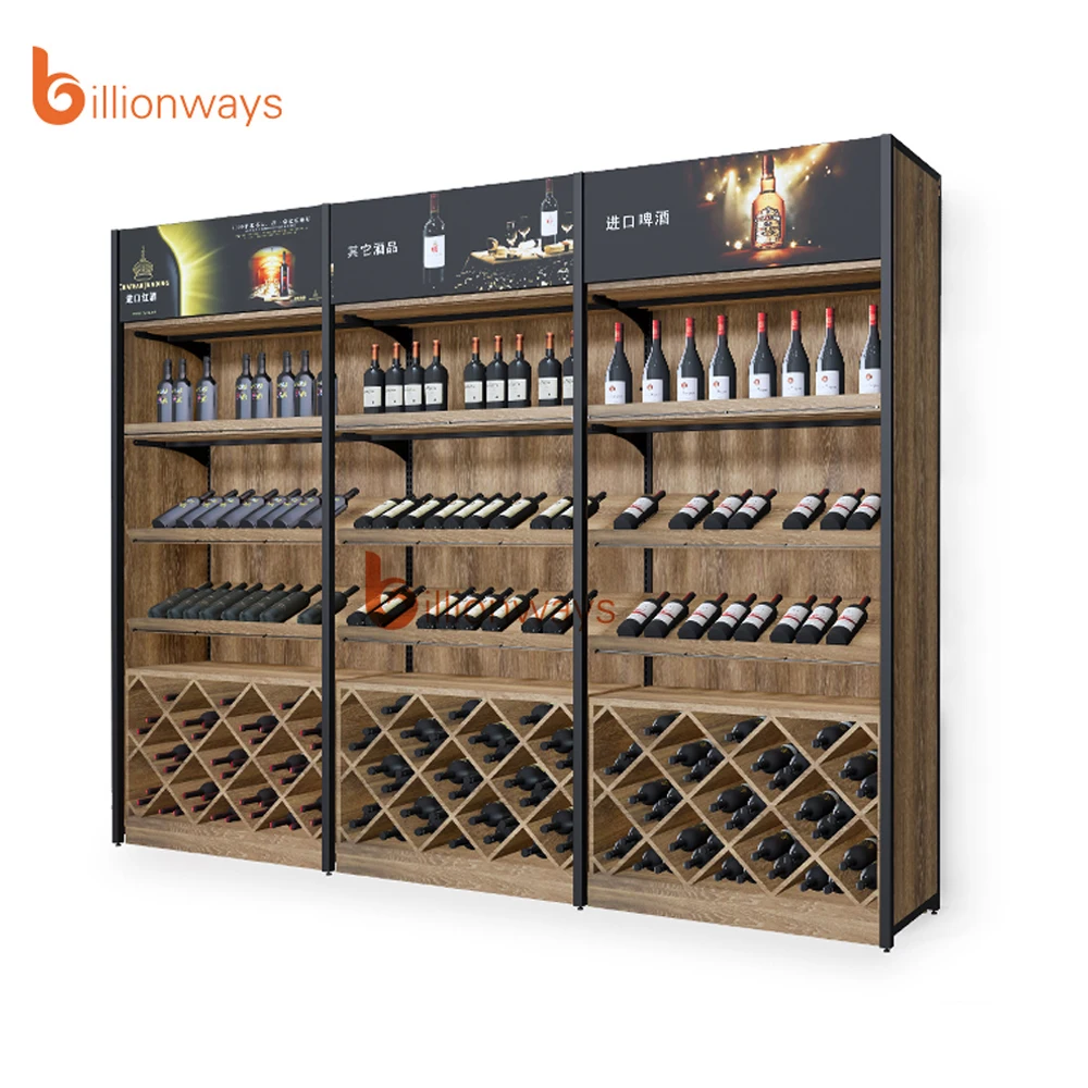 display wine cabinet