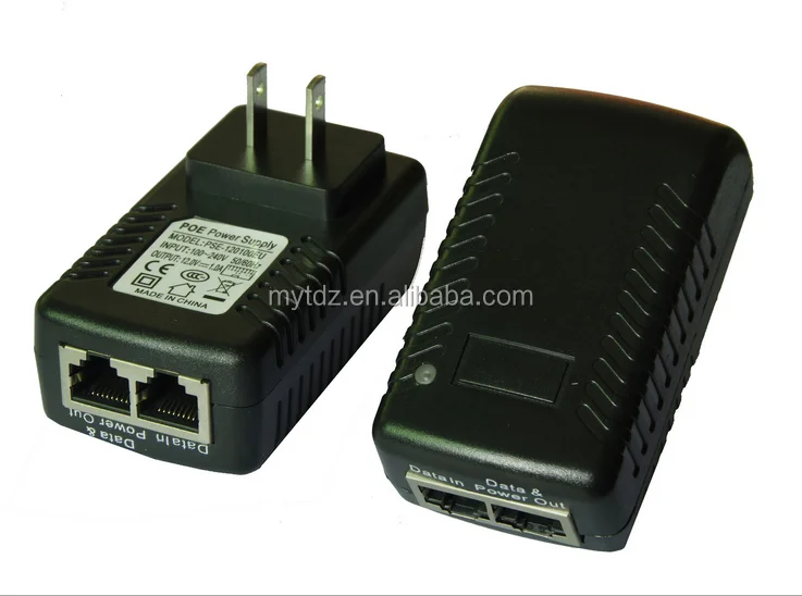 POE адаптер 48 В 802.11AF / AT Стандартный сплиттер беспроводной AP POE кабель питания оптом