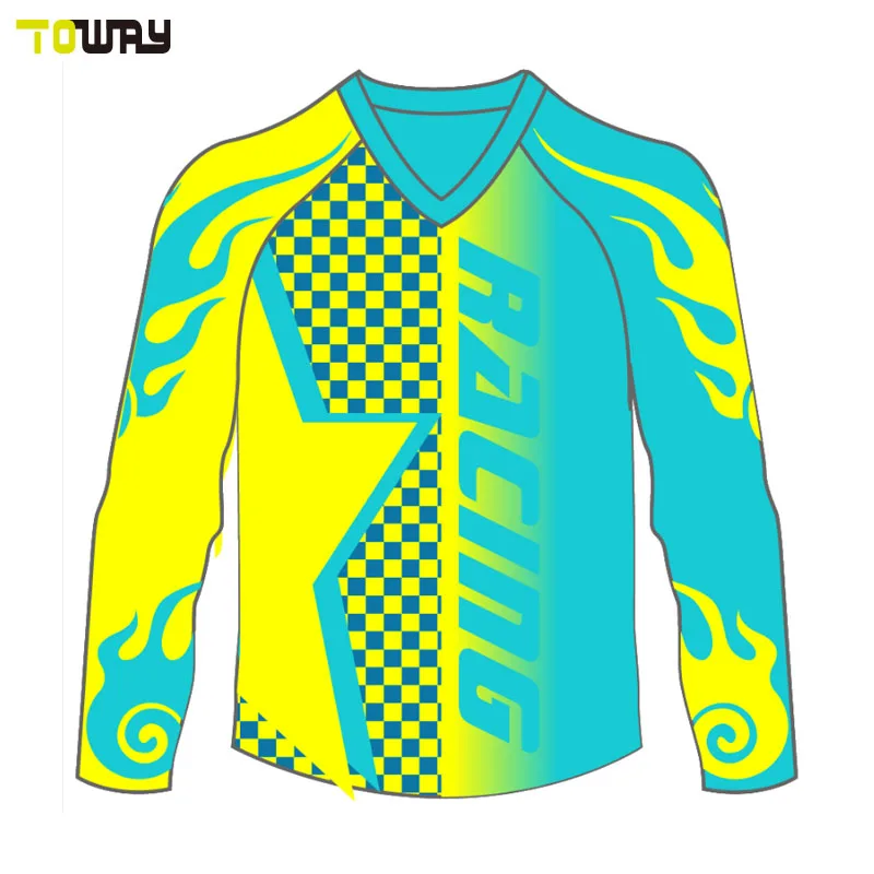 Sublimation Custom Racing Shirt
