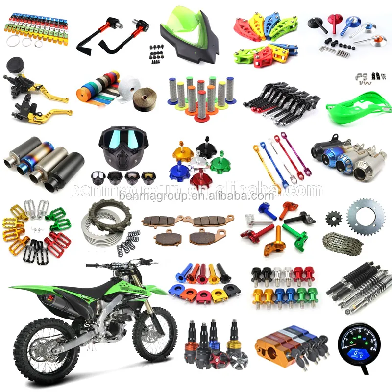 Source motorcycle universal CNC refit parts luxury dirt bike accessories for CRF EXC YZF on m.alibaba.com