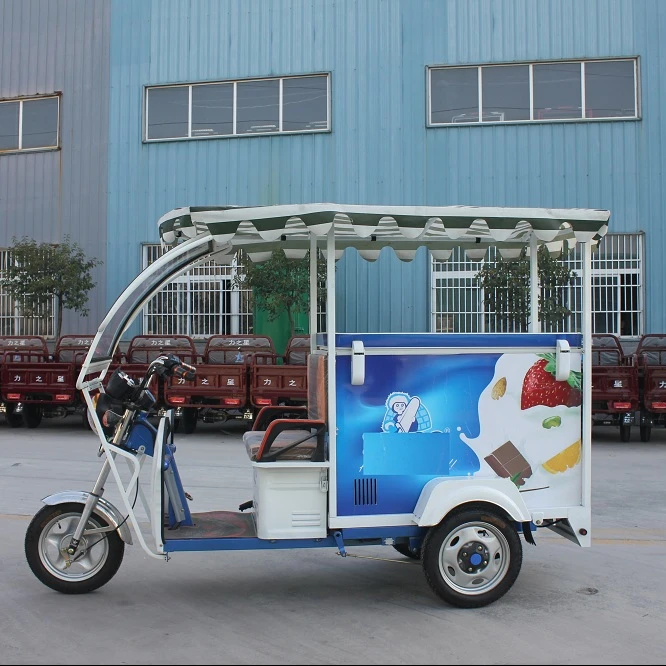 electric ice cream tricycle