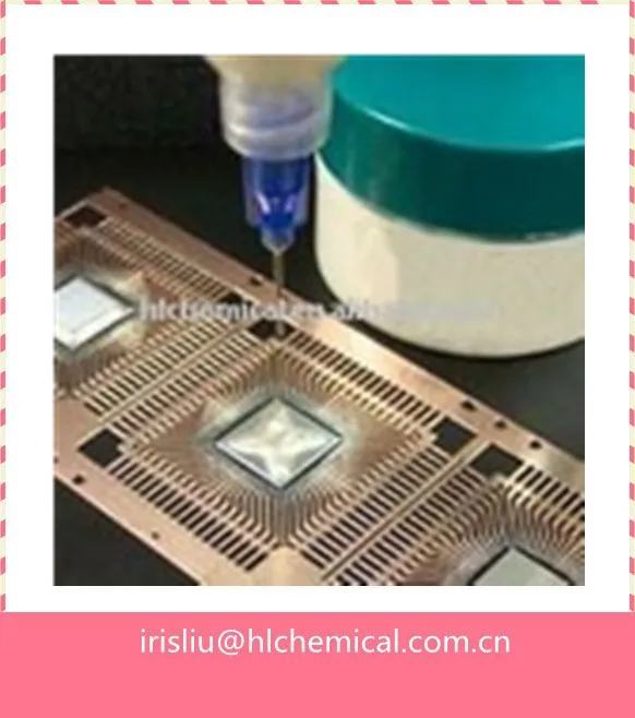 Silver Coated Electrically Conductive Epoxy Glue Adhesive Heat Cure