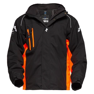 Wholesale 100% Polyester Windproof Winter ODM OEM Outdoor Breathable Black Jacket Waterproof for Men