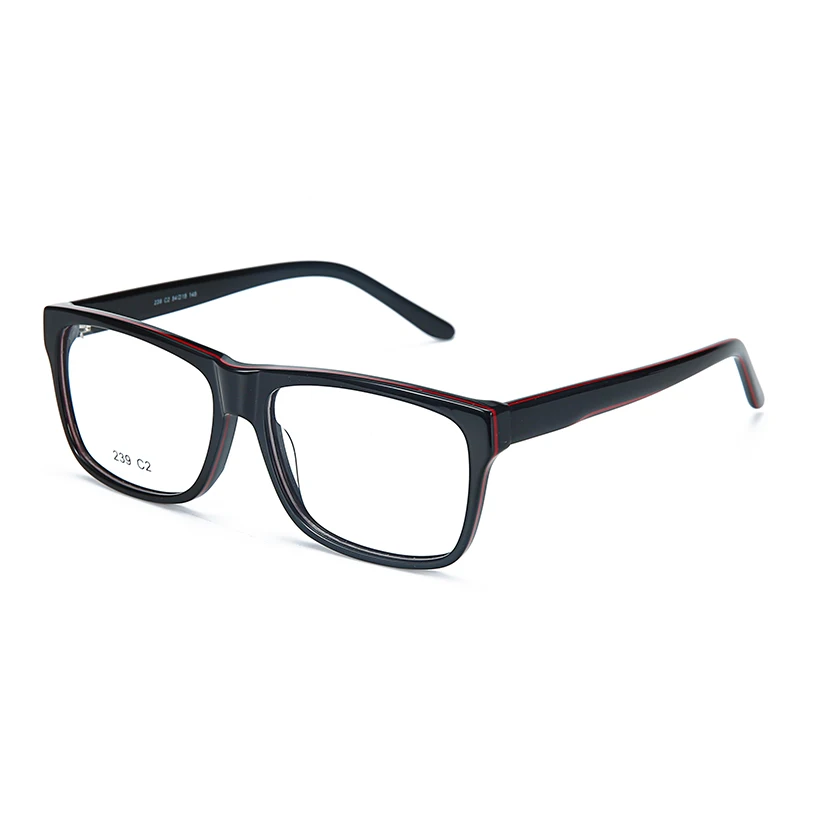 Unbreakable Acetate Square Optical Frames for All Face Shapes