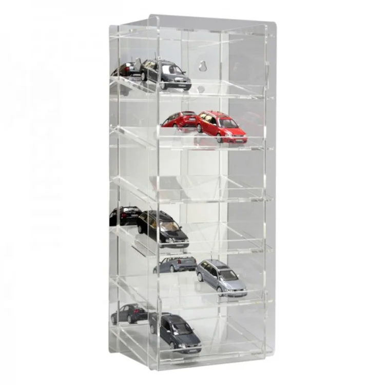 SORA 1/18 Model Car Display Case with mirrored back-panel