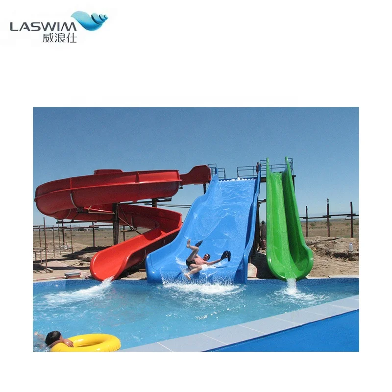 Fiberglass slides for sale water park equipment price aqua park equipment