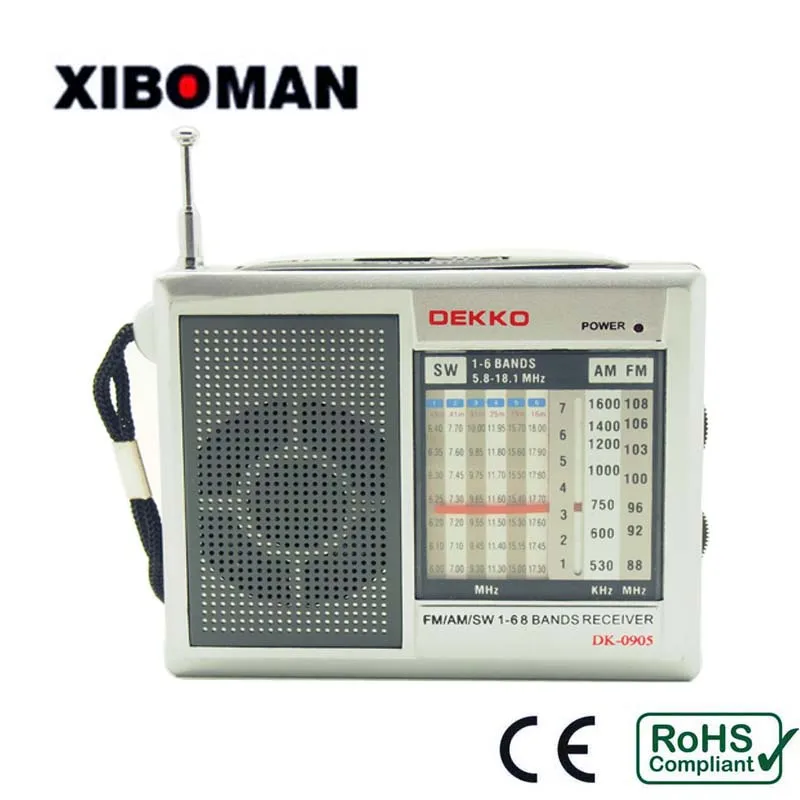 High Quality Multi Band Portable Shortwave Radio