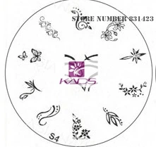 2015 S Series S4 Nail Polish DIY Stamping Plates Stainless Steel plate Nail Art Image Stamp