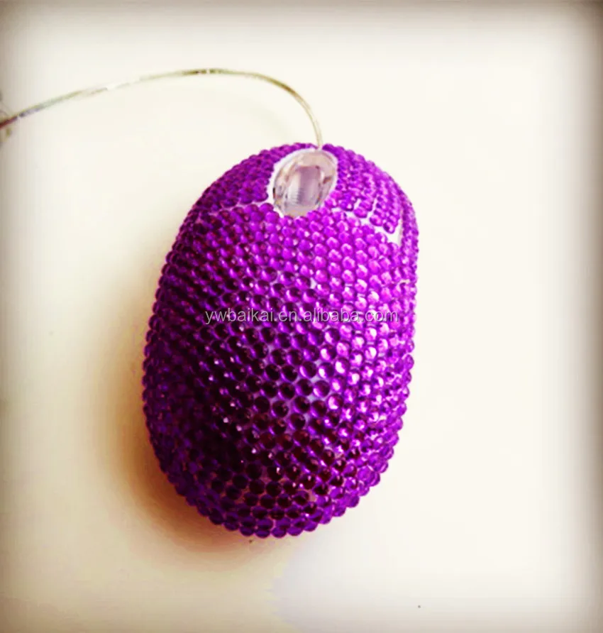 Пользовательский дизайн, горячая распродажа, компьютерная мышь с украшенными бриллиантами, декоративная компьютерная мышь для ноутбука