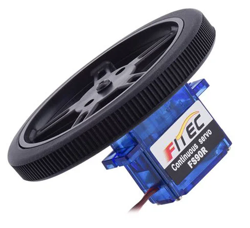 FS90R Super Micro Continuous Rotation Servo Motor for Robots
