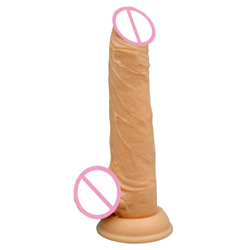 Real Dildo Mushroom Head Realistic Big Dildo Vibrator Sex Toy for Women Vibrator and True Feel Penis Vibrator